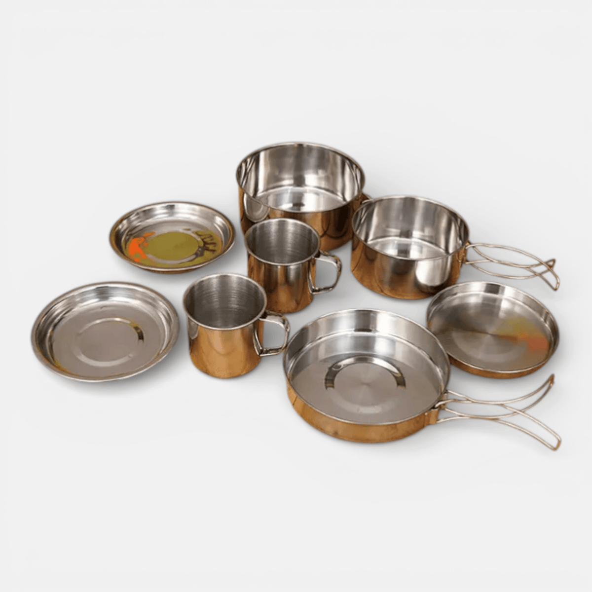 Mon Esprit Nature 8 Ensemble d'ustensiles de cuisine de Camping