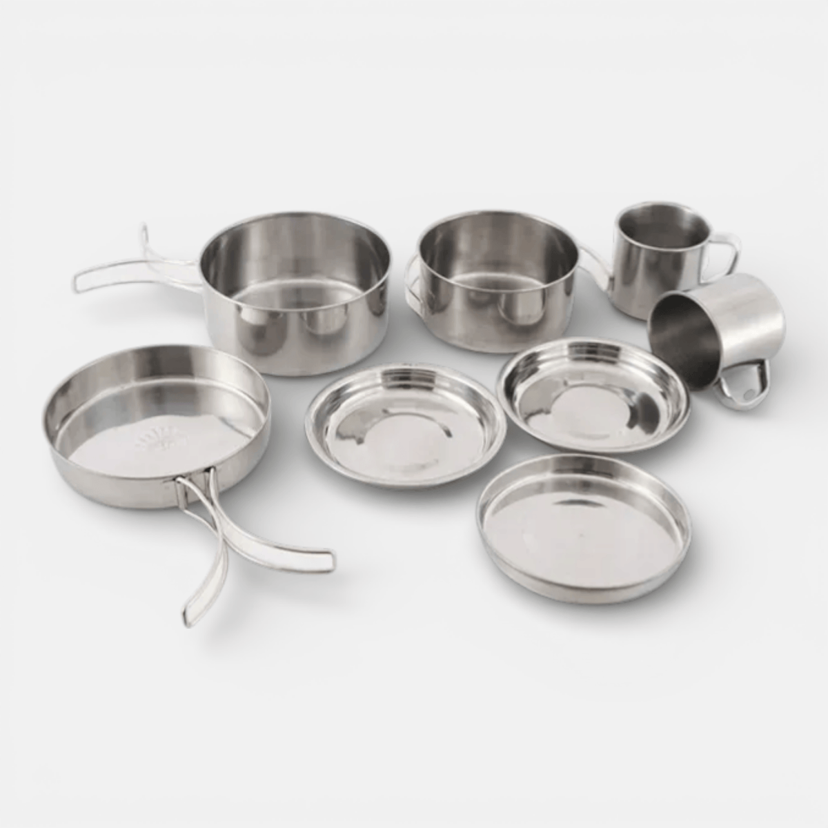 Mon Esprit Nature 8 Ensemble d'ustensiles de cuisine de Camping