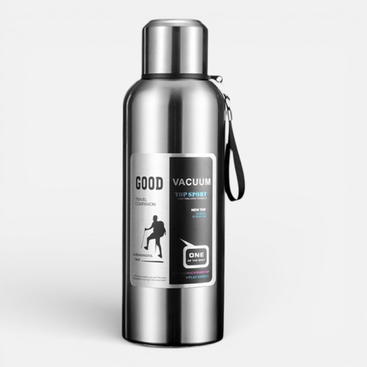 Mon Esprit Nature 800ml Argent Bouteille Thermos en acier inoxydable - Fusio 2