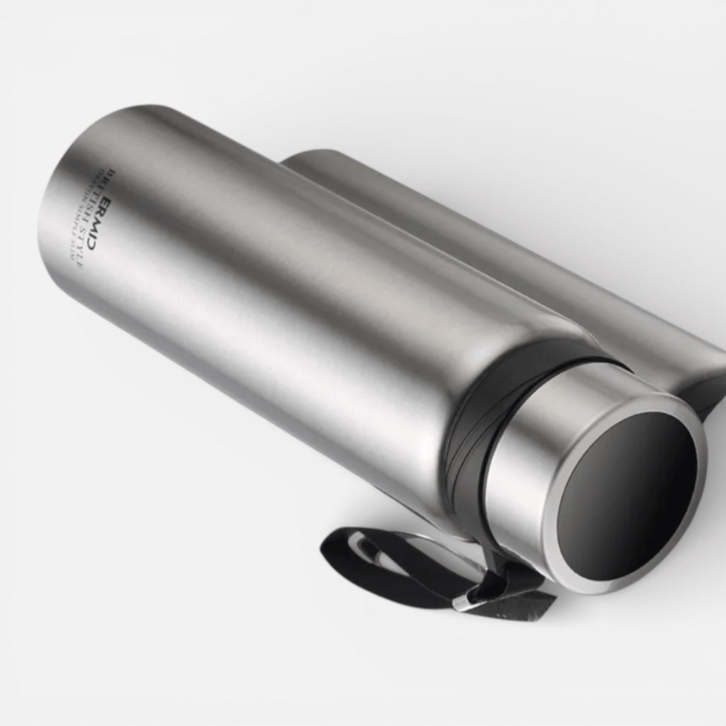 Mon Esprit Nature Argent / 1000 ml Bouteille en acier inoxydable - Thermplus