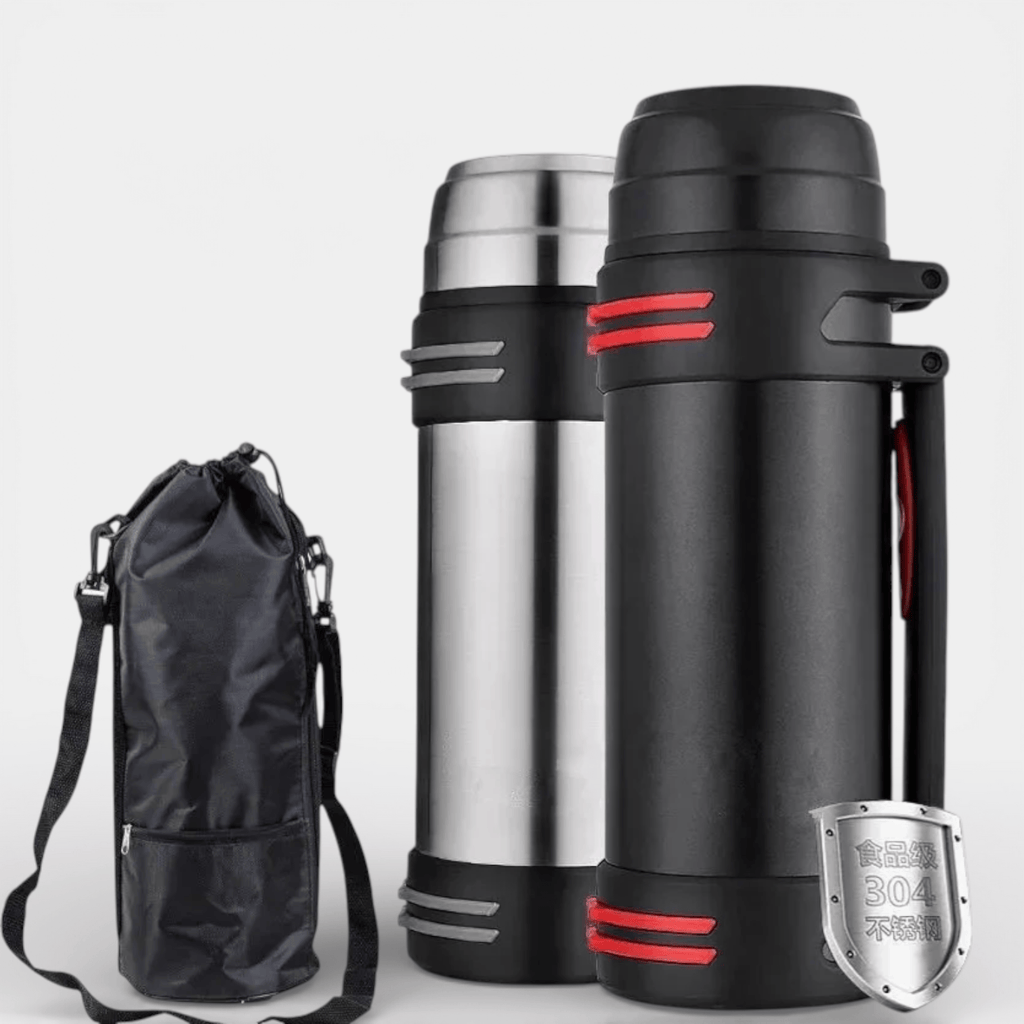 Mon Esprit Nature Argent / 1l Thermos portable grande capacité - Lamio 2