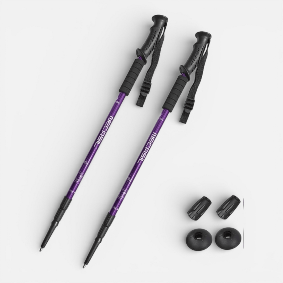 Mon Esprit Nature Batons de randonnée anti-dérapants - Packly