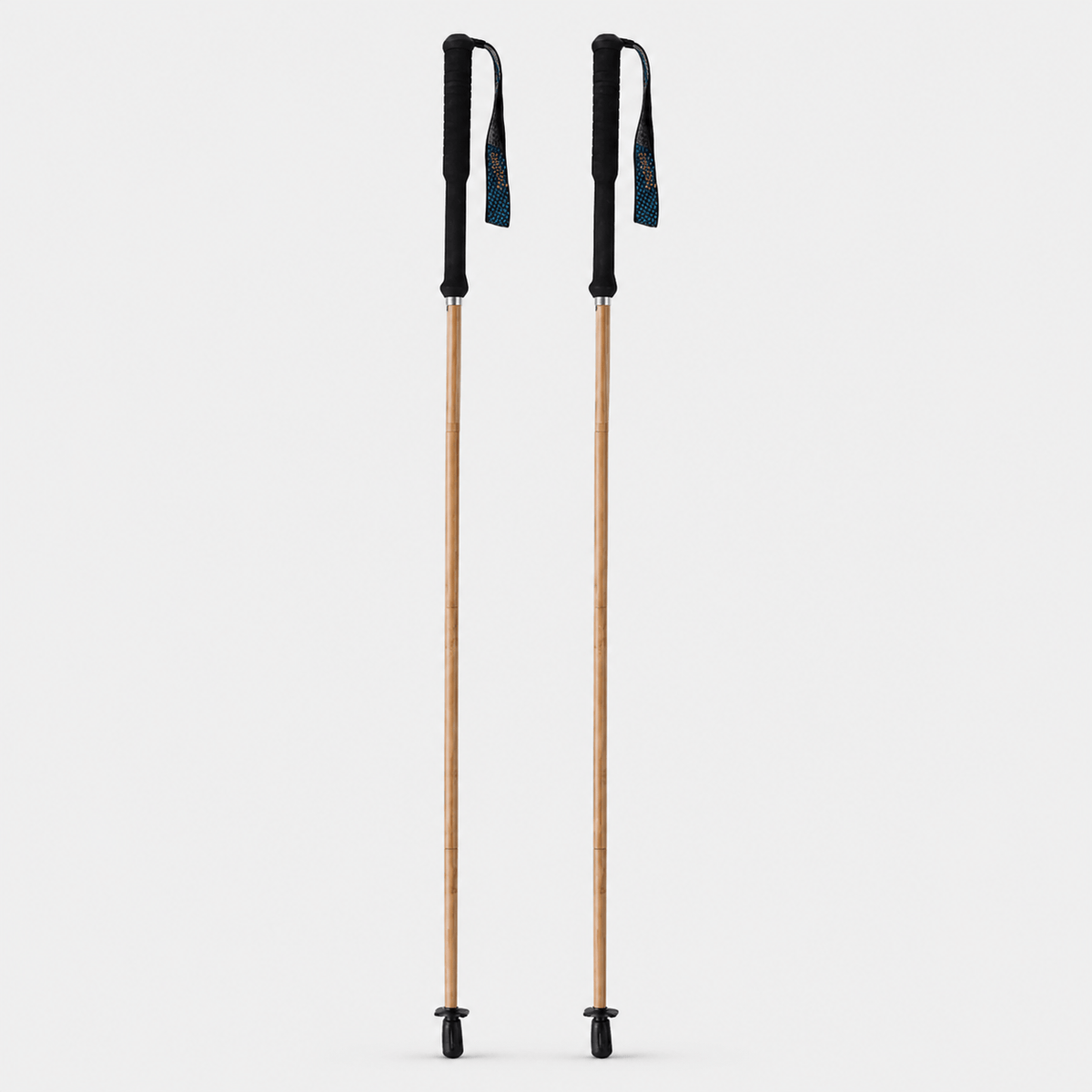 Mon Esprit Nature Bâtons de randonnée ultralégers en bambou - Trekflex