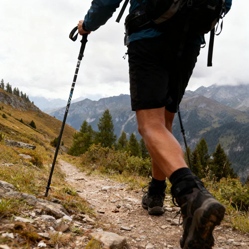 Mon Esprit Nature Bâtons de Trekking en fibre de carbone - NatureGrip