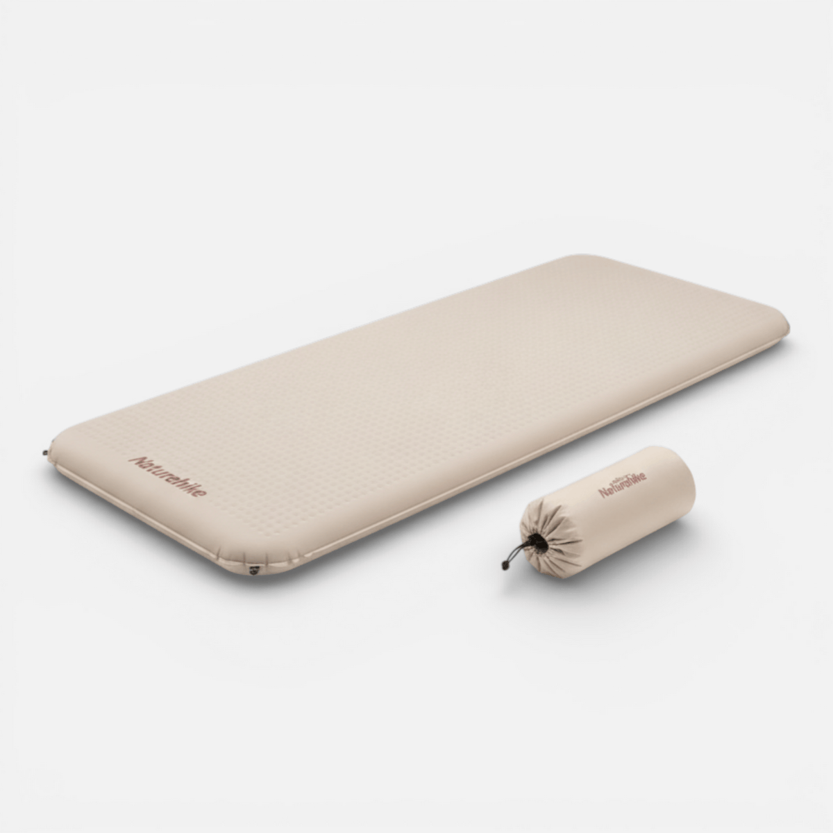 Mon Esprit Nature Beige / 1 place / 3cm Matelas de campement une ou deux places - Flayz