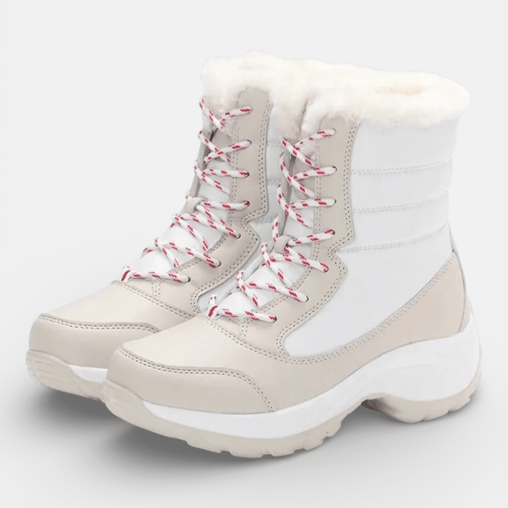 Mon Esprit Nature Beige / 36 Bottines de randonnée imperméables pour femmes - Rain