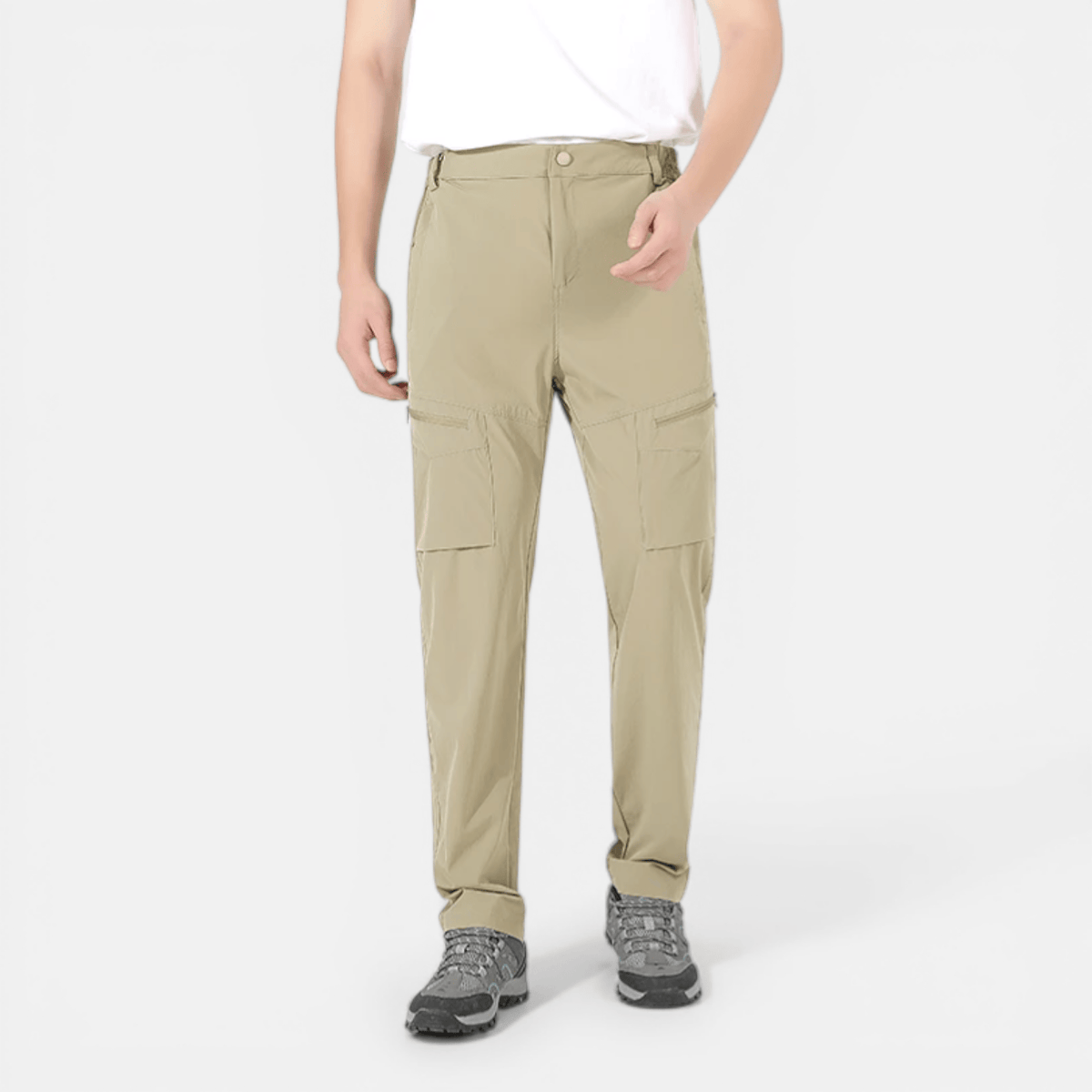 Mon Esprit Nature beige clair / L Pantalon de randonnée d'été