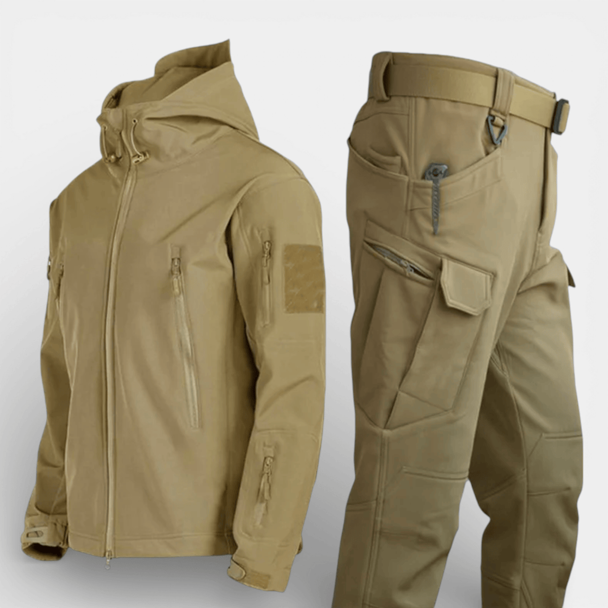 Mon Esprit Nature Beige / S Ensemble de randonnée imperméable - Pro Fit 2