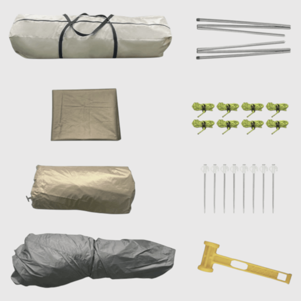 Mon Esprit Nature Beige Tente de camping de Luxe - Sentura