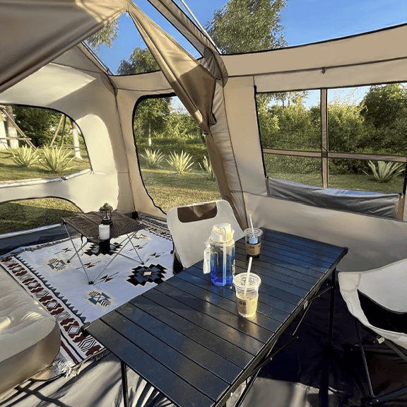 Mon Esprit Nature Beige Tente de camping de Luxe - Sentura