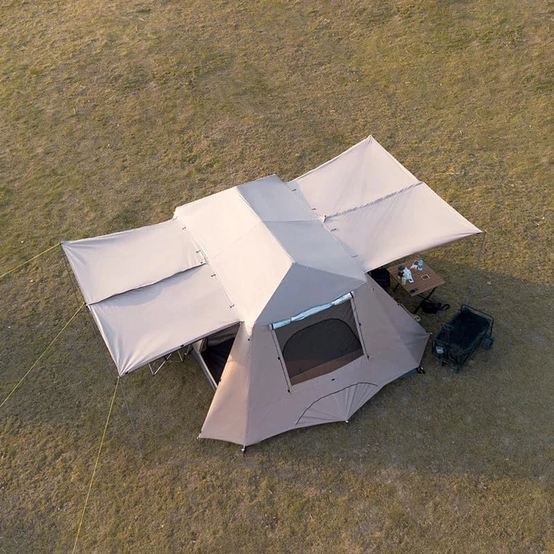 Mon Esprit Nature Beige Tente de camping de Luxe - Sentura