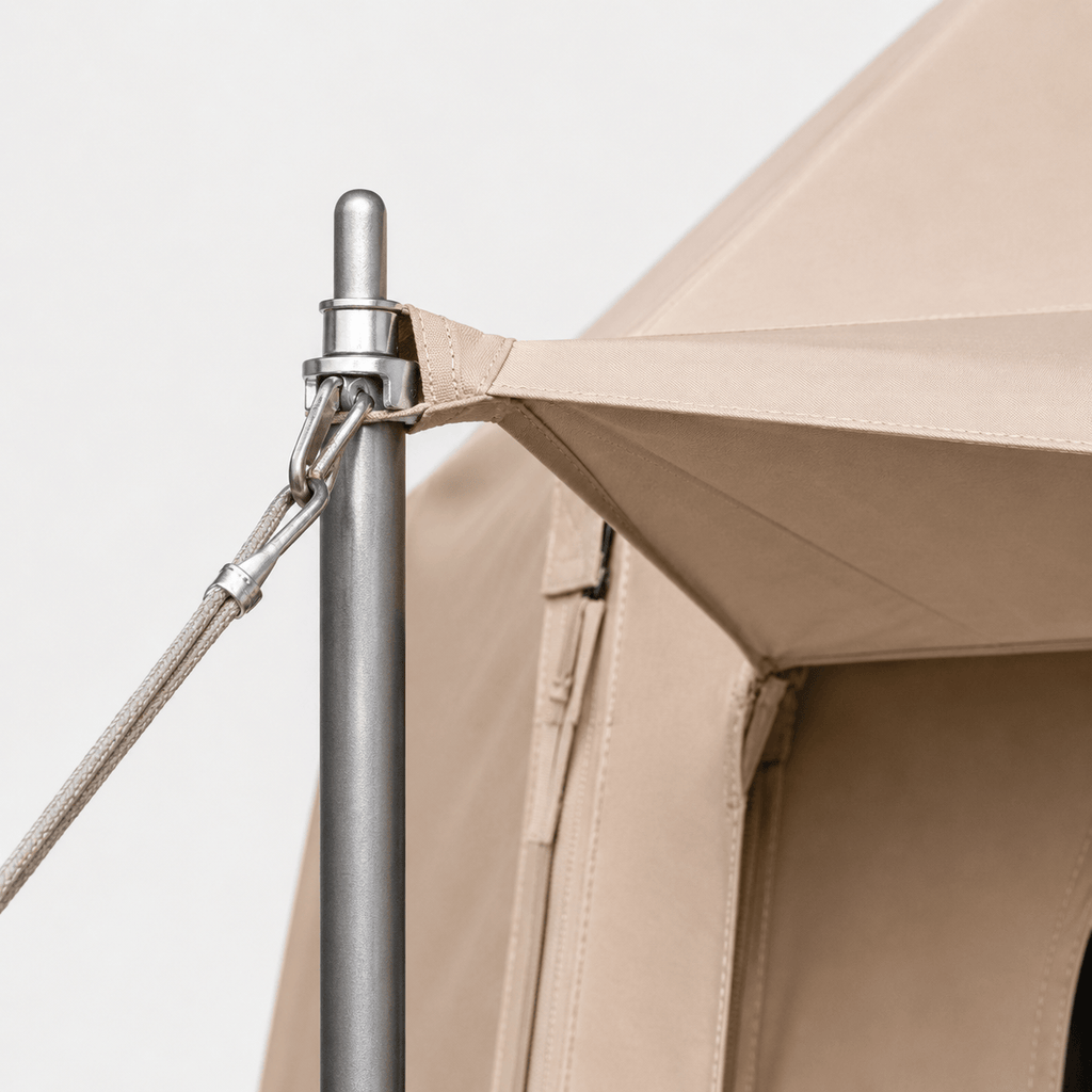 Mon Esprit Nature Beige Tente de camping de Luxe - Sentura