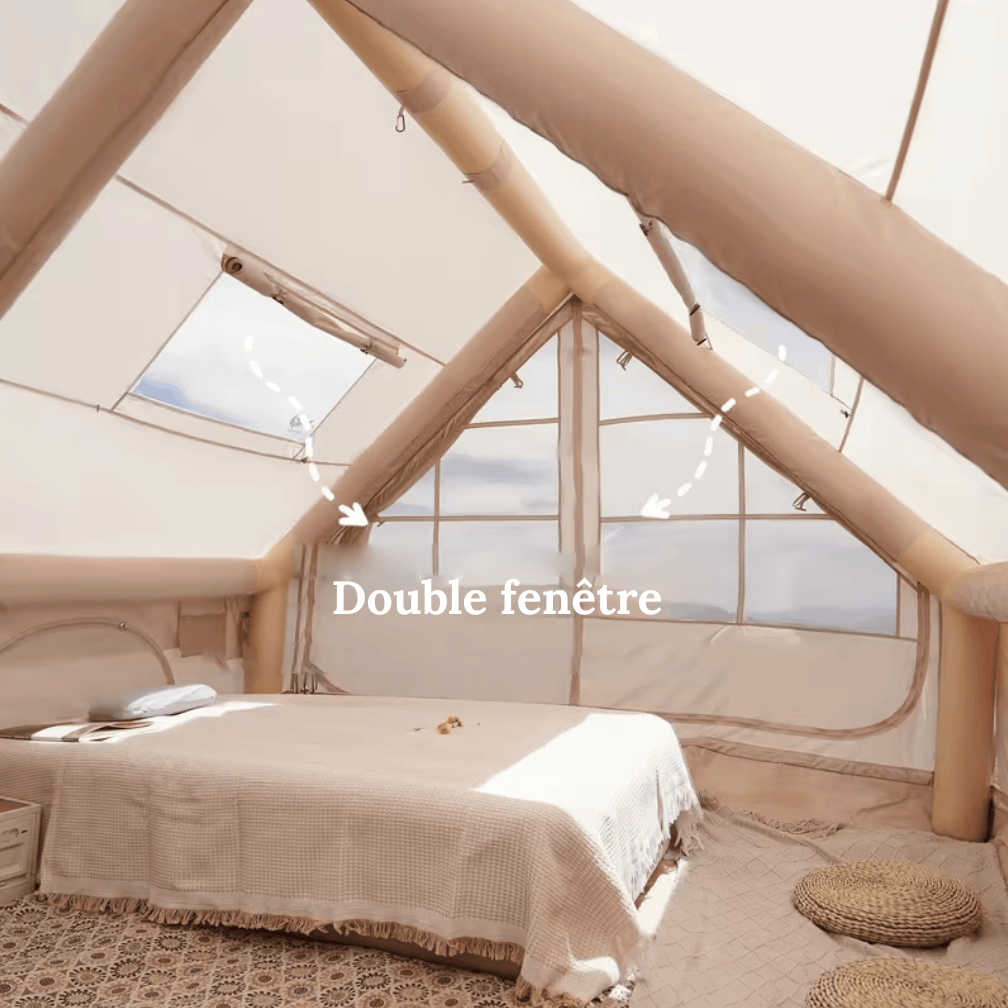 Mon Esprit Nature Beige Tente de camping Gonflable - Tentura One