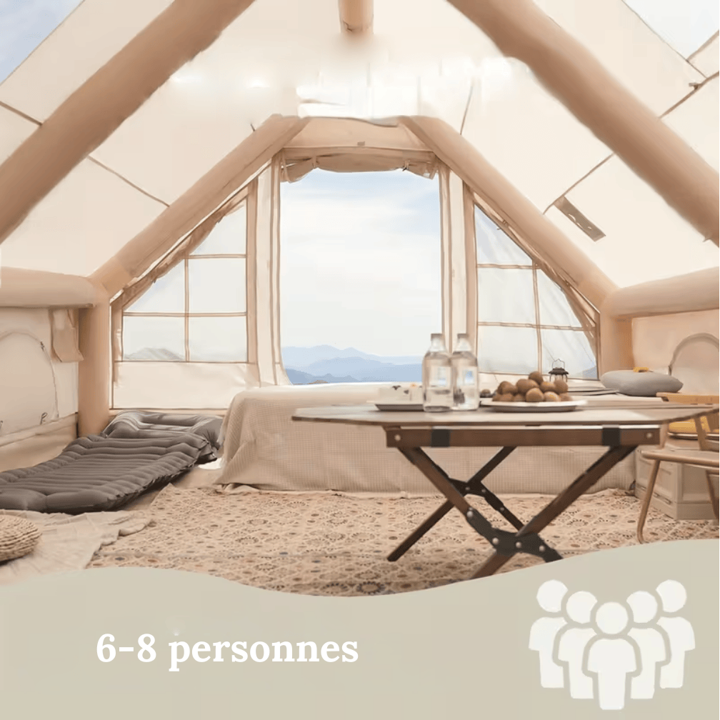 Mon Esprit Nature Beige Tente de camping Gonflable - Tentura One