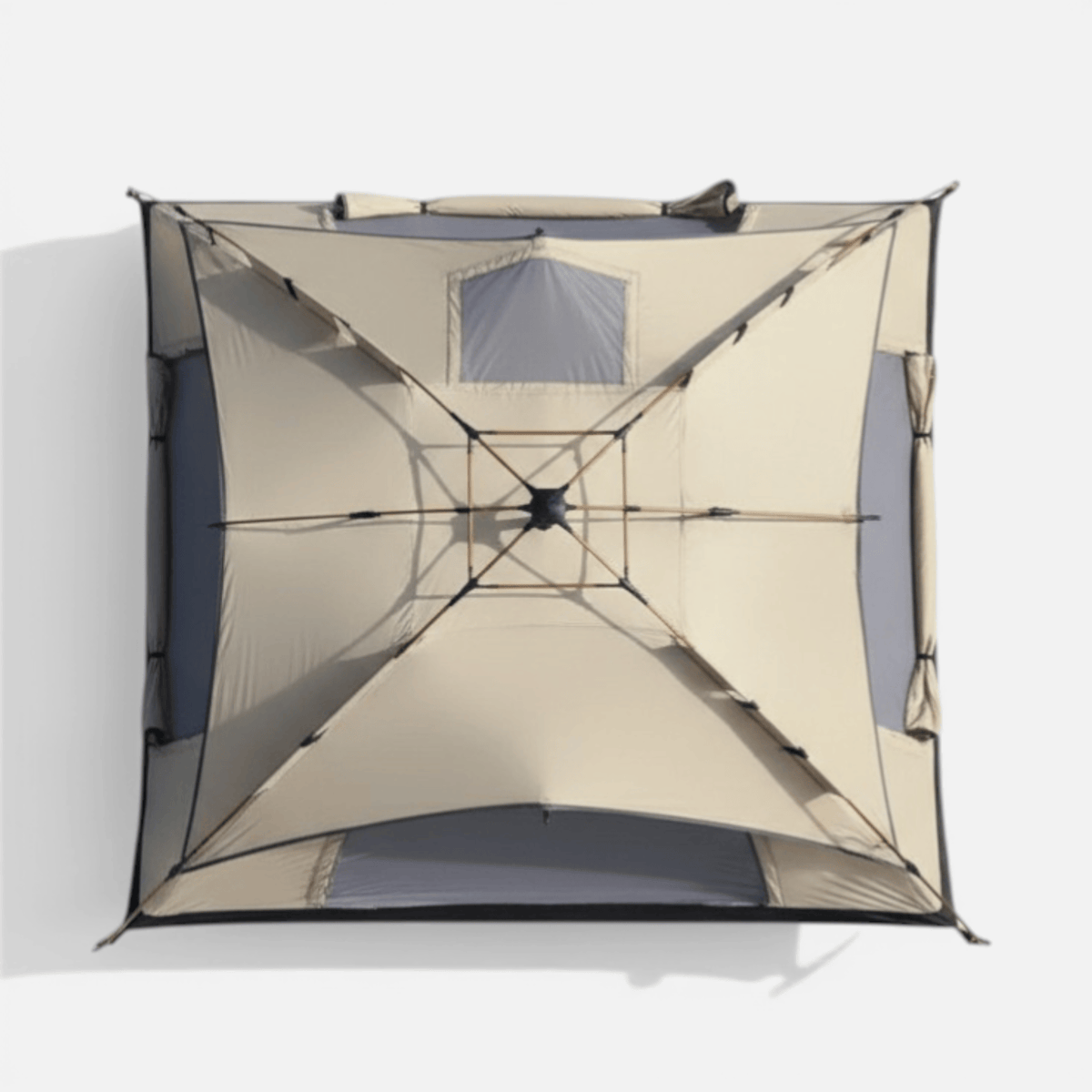 Mon Esprit Nature Beige Tente de camping Polyester - VENUS 4P