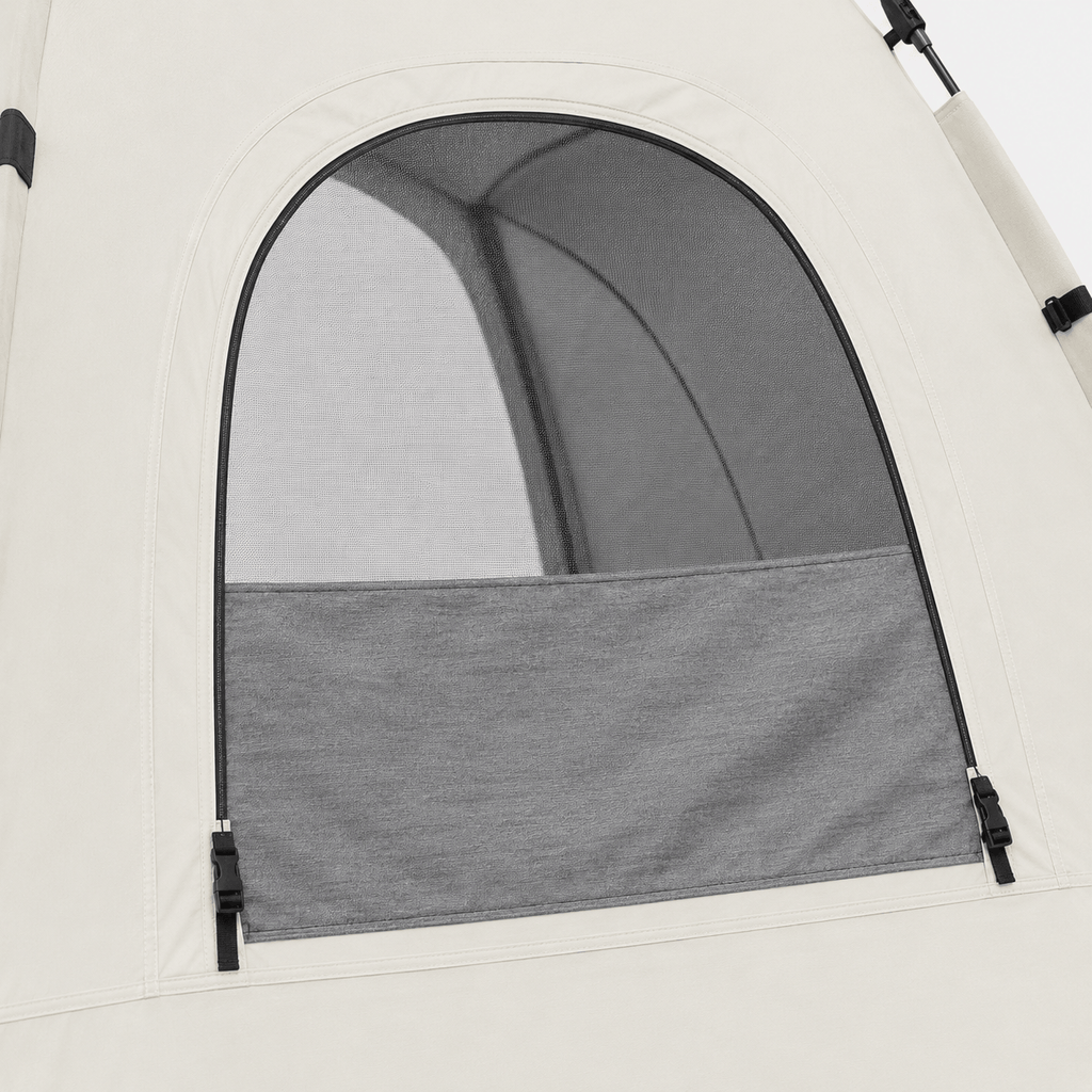 Mon Esprit Nature Beige Tente de camping Polyester - VENUS 4P