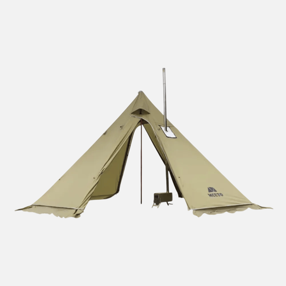 Mon Esprit Nature Beige Tente de camping pyramidale - Tipi 4P