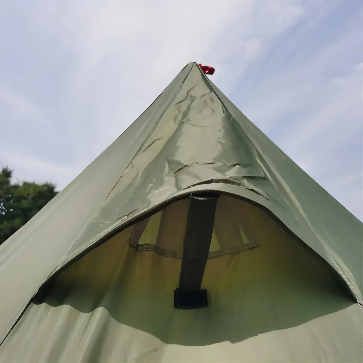 Mon Esprit Nature Beige Tente de camping pyramidale - Tipi 4P