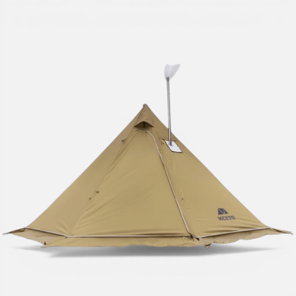 Mon Esprit Nature Beige Tente de camping pyramidale - Tipi 4P