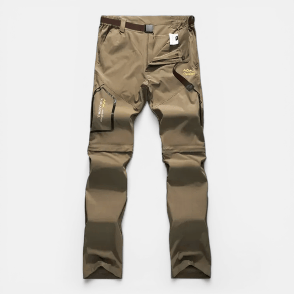 Mon Esprit Nature Beige / XL Pantalon de randonnée convertible