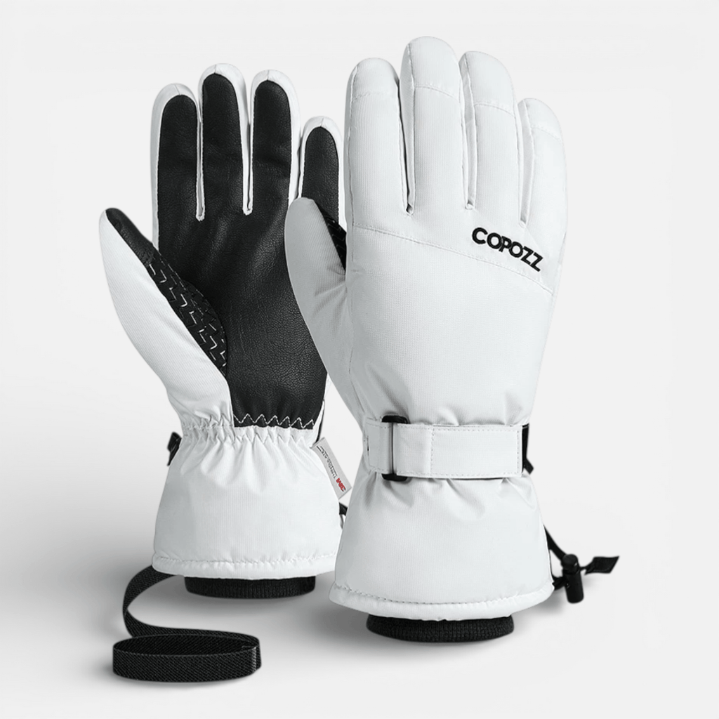 Mon Esprit Nature Blanc / S Gants de Ski imperméables
