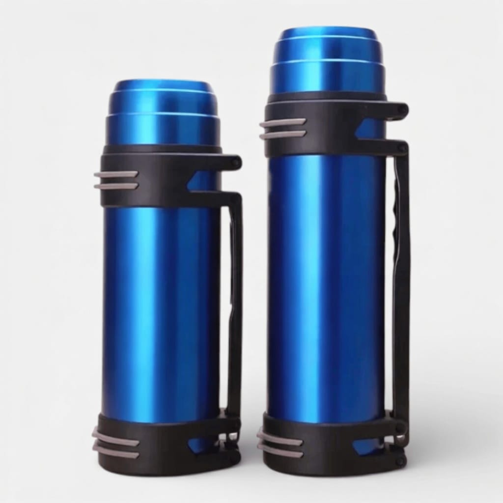 Mon Esprit Nature Bleu / 1L Bouteille isotherme portable grande capacité - Lamio 2