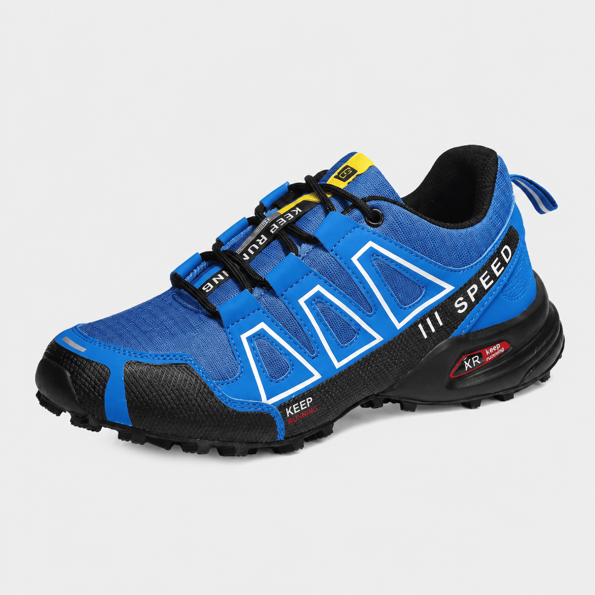 Mon Esprit Nature Bleu / 39 Chaussures de randonnée imperméables pour hommes - Duravox