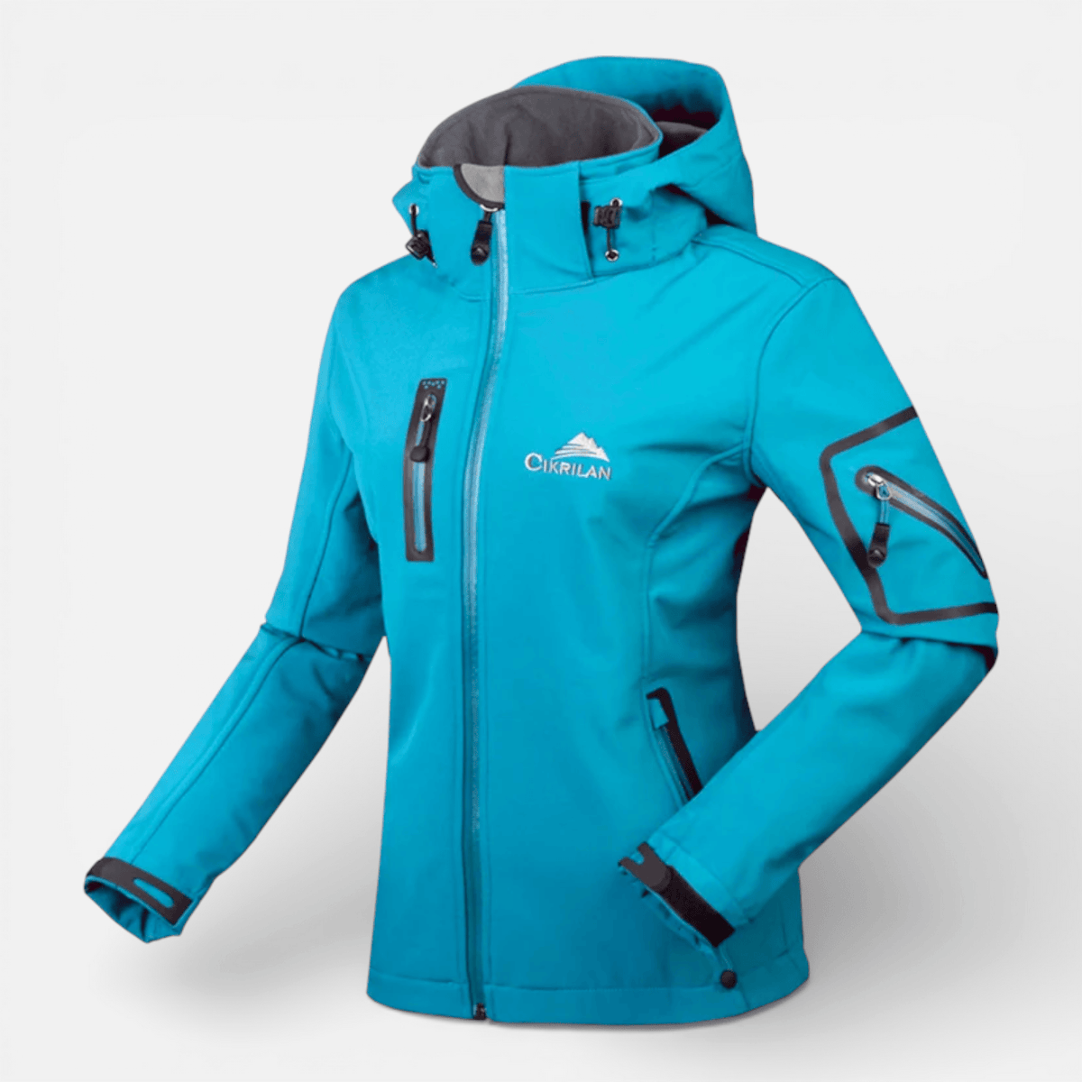 Mon Esprit Nature Bleu ciel / S Veste de randonnée en polaire thermique pour femme - Willow 2