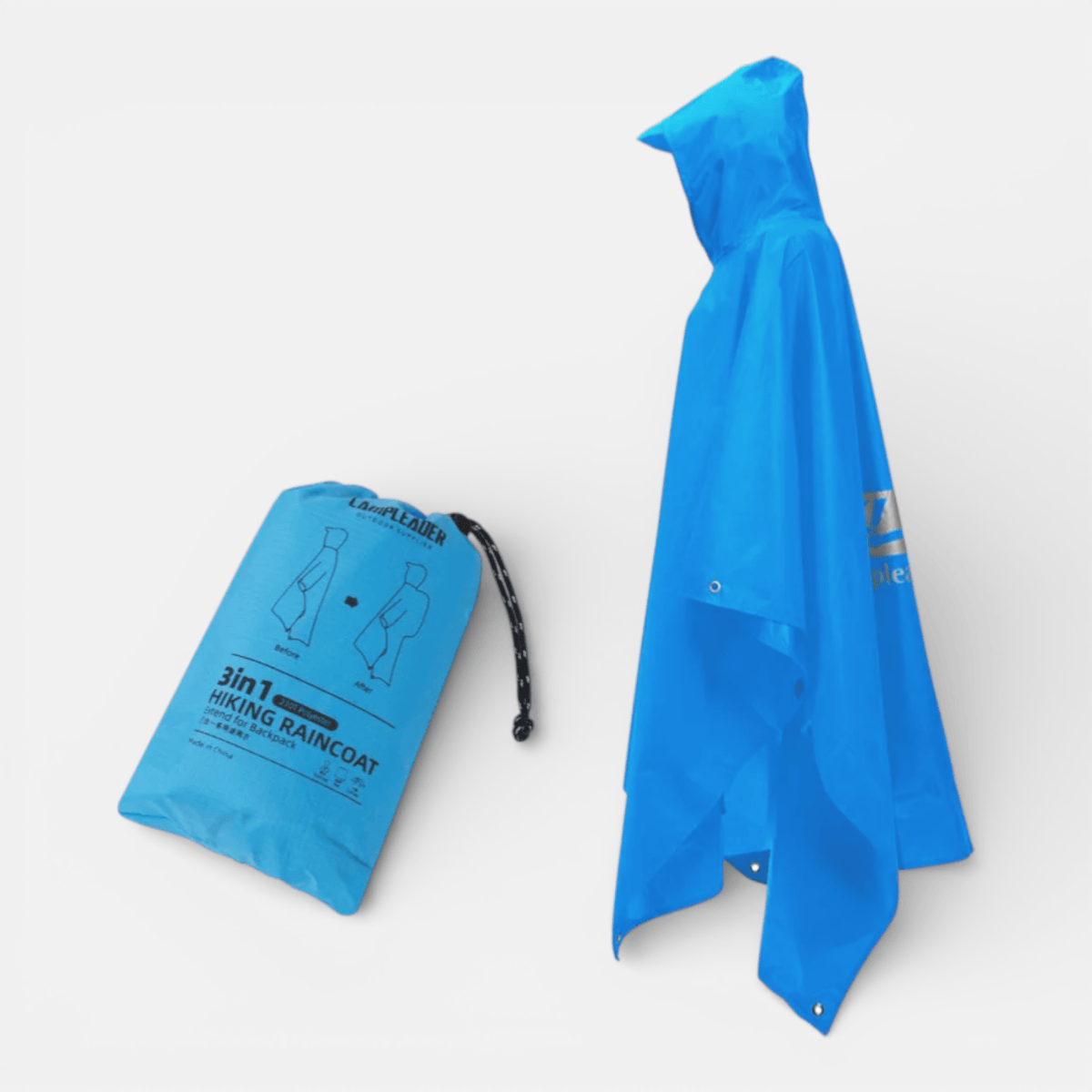 Mon Esprit Nature Bleu Manteau imperméable 3 en 1