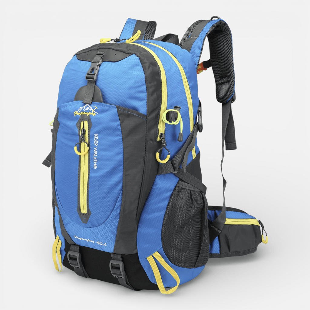 Mon Esprit Nature Bleu Sac à dos de voyage en polyester - Soléna