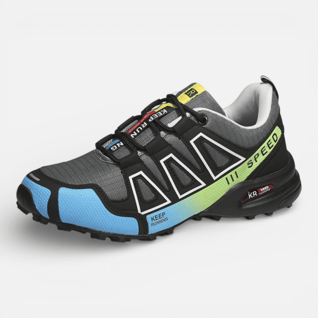 Mon Esprit Nature bleu-vert / 39 Chaussures de randonnée imperméables pour hommes - Duravox