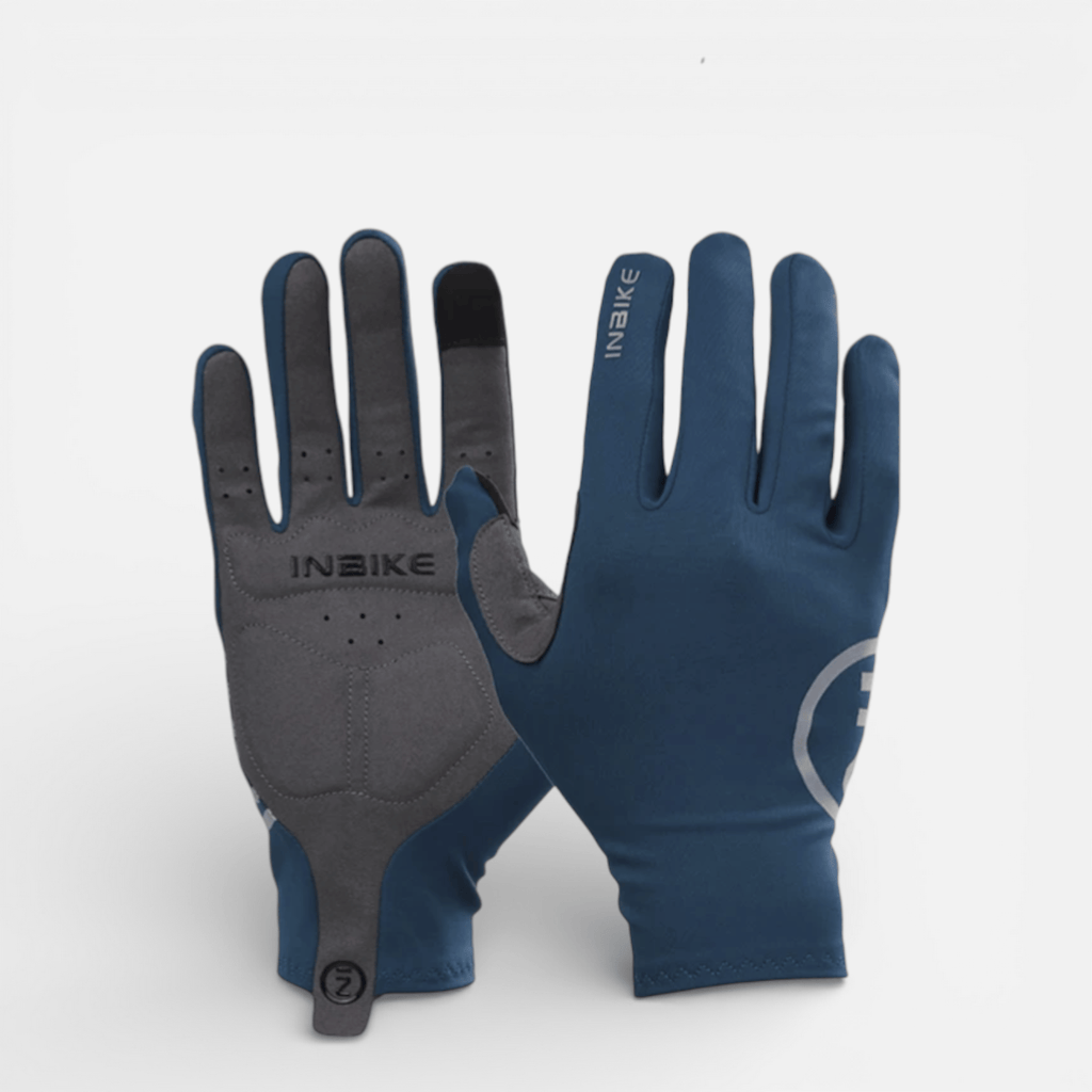 Mon Esprit Nature bleu-vert foncé / S Gants de cyclisme rembourré pour homme