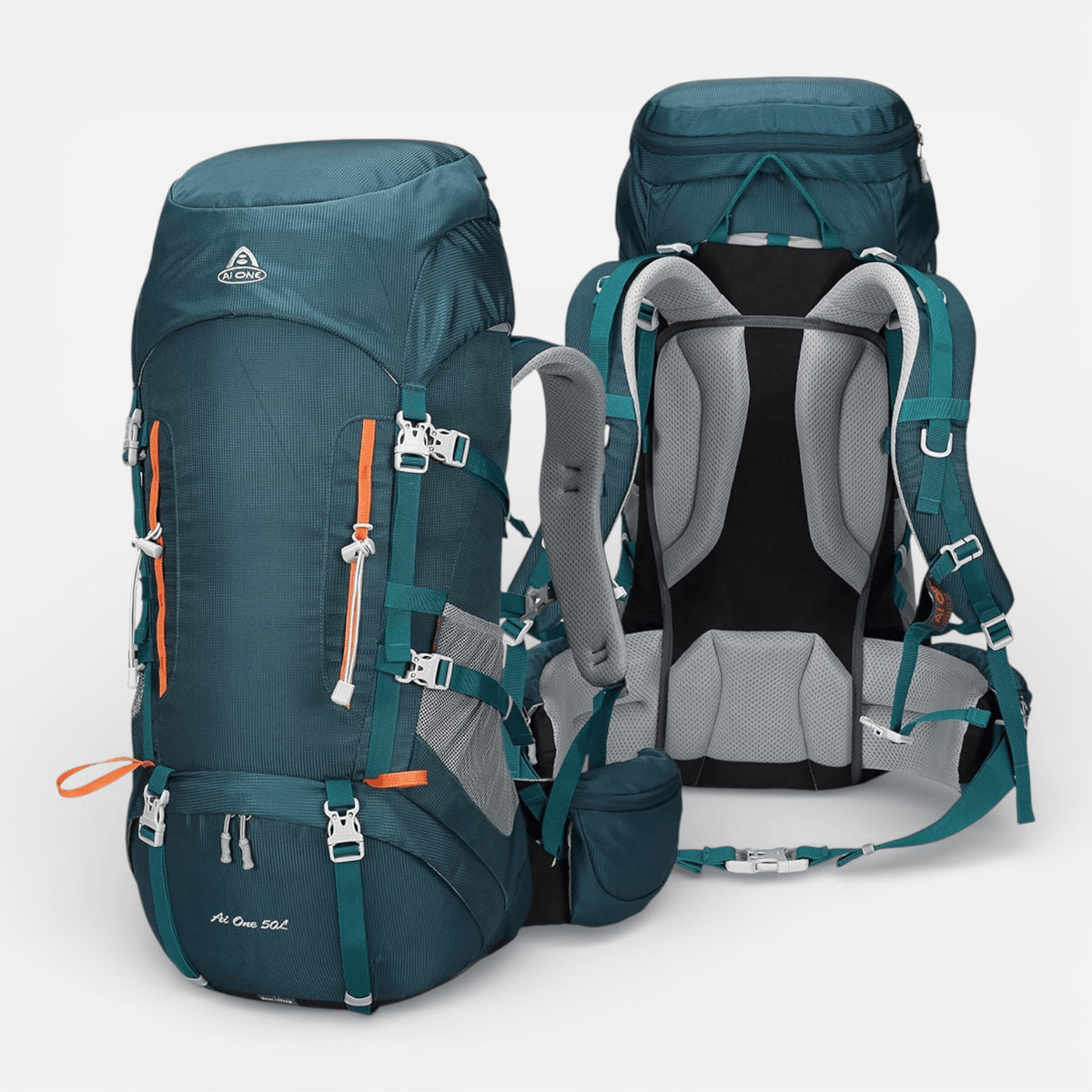 Mon Esprit Nature bleu-vert foncé Sac de randonnée imperméable multifonctionnel - VAK