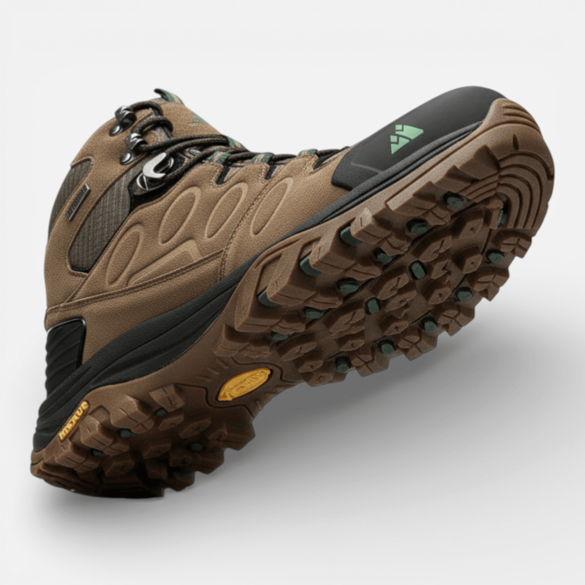 Mon Esprit Nature Bottes de randonnée en daim pour hommes - Terravive