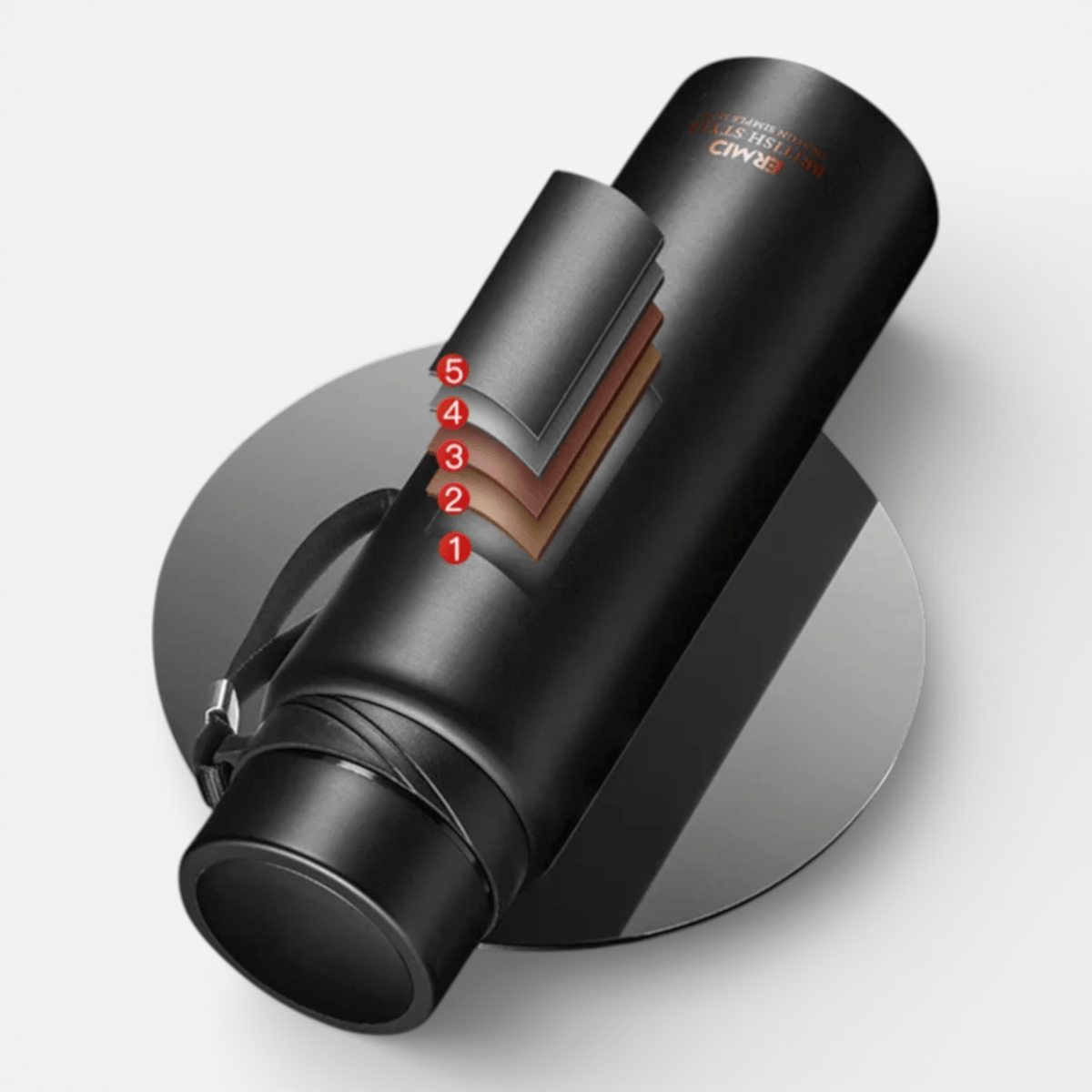 Mon Esprit Nature Bouteille en acier inoxydable - Thermplus