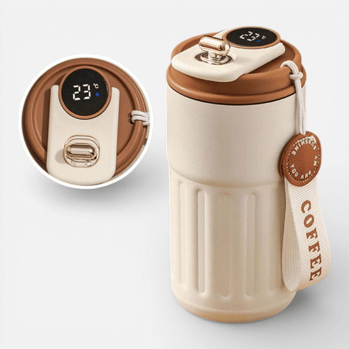 Mon Esprit Nature Bouteille Thermos avec affichage intelligent - DrySmart