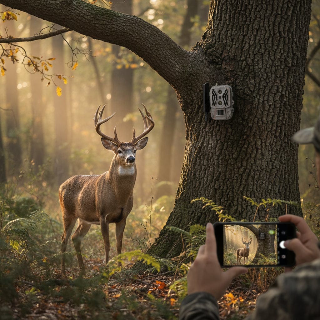 Mon Esprit Nature Camouflage d'hiver Caméra de chasse à détection d'objectif - Waver 2