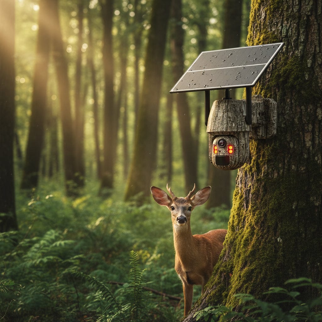 Mon Esprit Nature Camouflage foret clair Caméra de chasse à carte SIM - Trenset