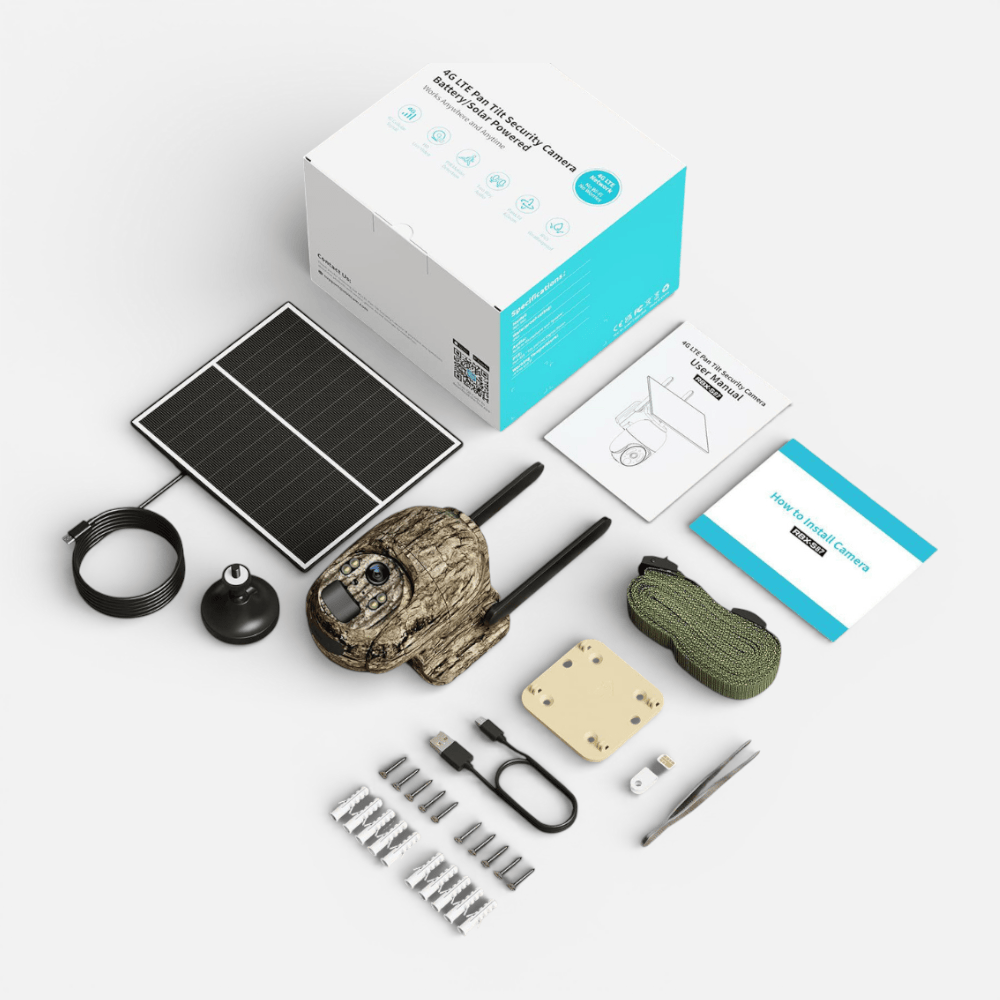 Mon Esprit Nature Camouflage foret clair Caméra de chasse à carte SIM - Trenset