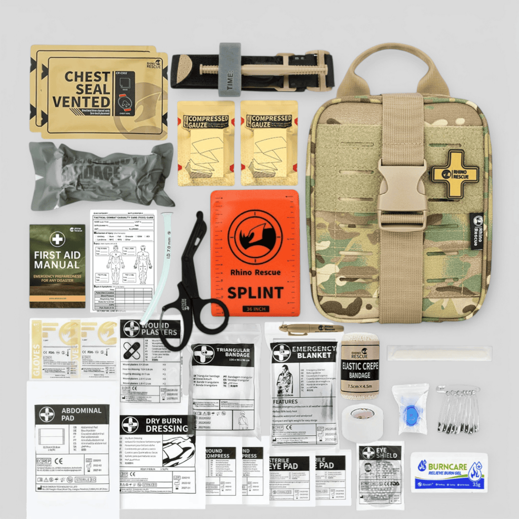 Mon Esprit Nature Camouflage foret clair Trousse de secours d'urgence - Rescu One