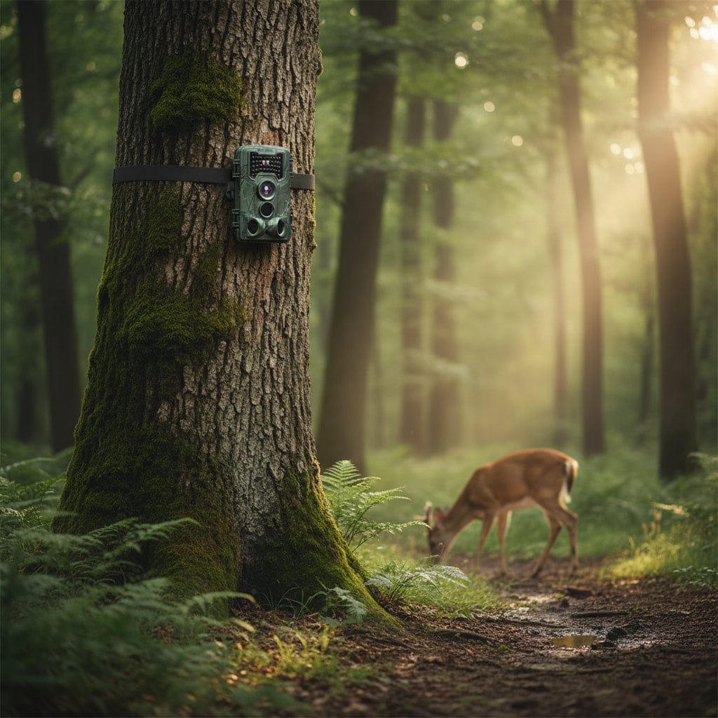 Mon Esprit Nature Camouflage Forêt foncé Caméra de chasse 128GO de stockage - Torrens