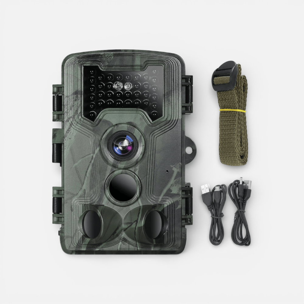 Mon Esprit Nature Camouflage Forêt foncé Caméra de chasse 128GO de stockage - Torrens