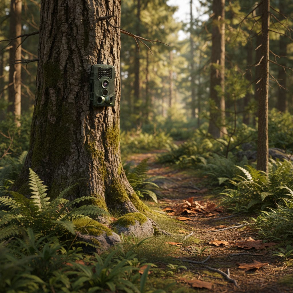 Mon Esprit Nature Camouflage Forêt foncé Caméra de chasse 128GO de stockage - Torrens