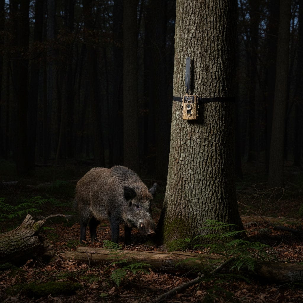 Mon Esprit Nature Camouflage Forêt foncé Caméra de chasse vision nocturne - Night PRO