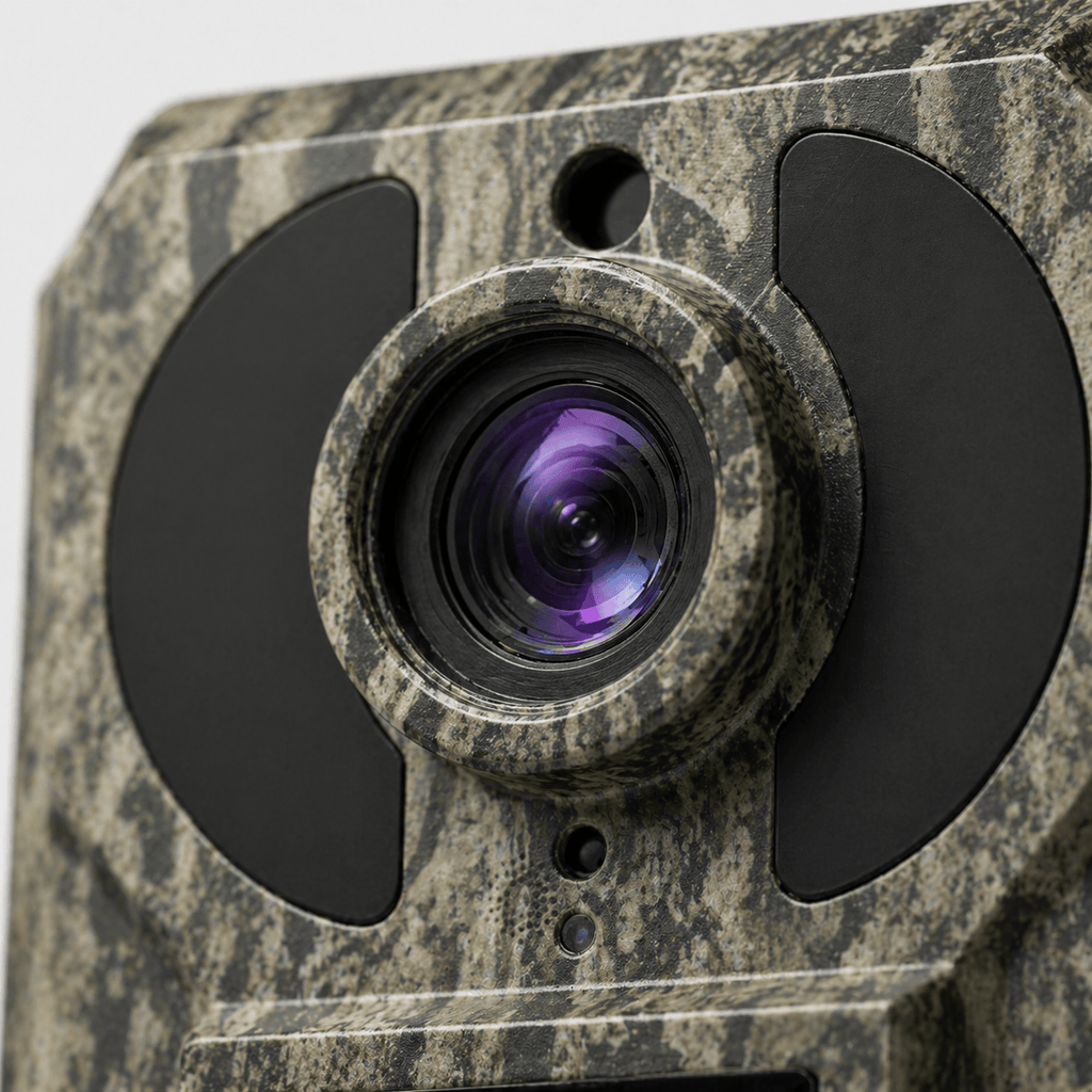 Mon Esprit Nature Camouflage Forêt foncé Caméra de surveillance cellulaire 4G avec énergie solaire - Himro