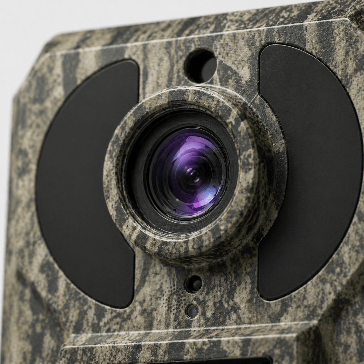 Mon Esprit Nature Camouflage Forêt foncé Caméra de surveillance cellulaire 4G avec énergie solaire - Himro
