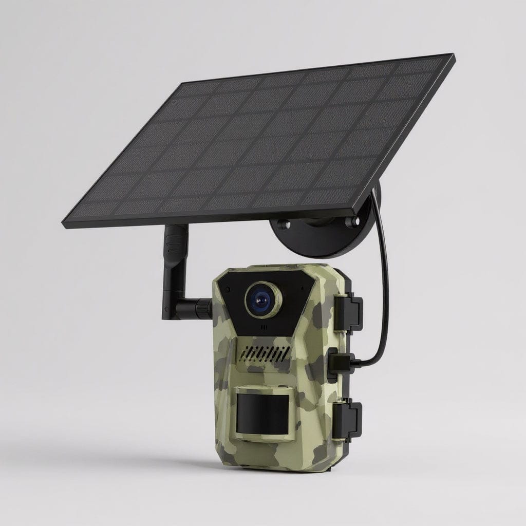 Mon Esprit Nature Camouflage Forêt foncé Caméra solaire de chasse et de sentier - Hunt Pro