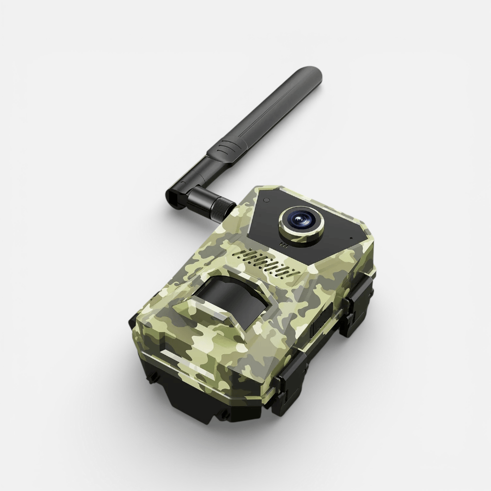 Mon Esprit Nature Camouflage Forêt foncé Caméra solaire de chasse et de sentier - Hunt Pro