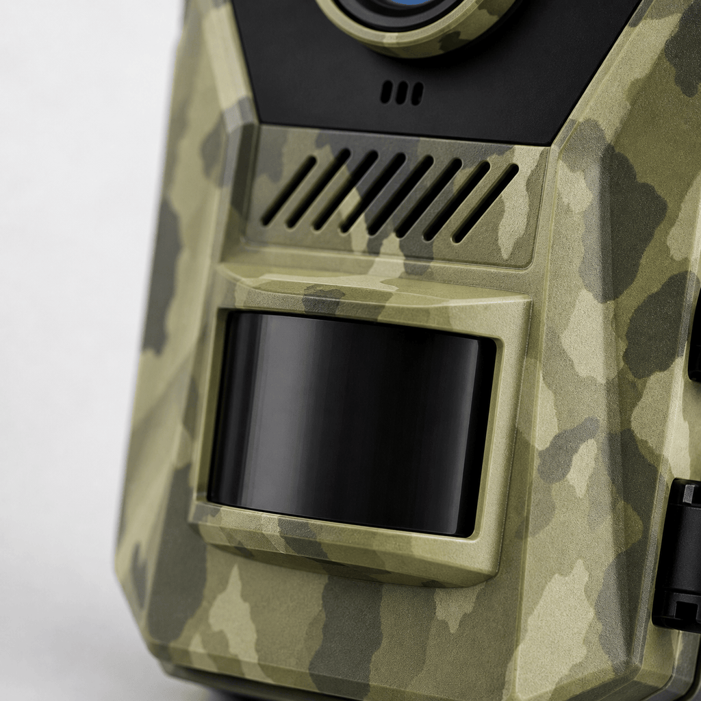 Mon Esprit Nature Camouflage Forêt foncé Caméra solaire de chasse et de sentier - Hunt Pro