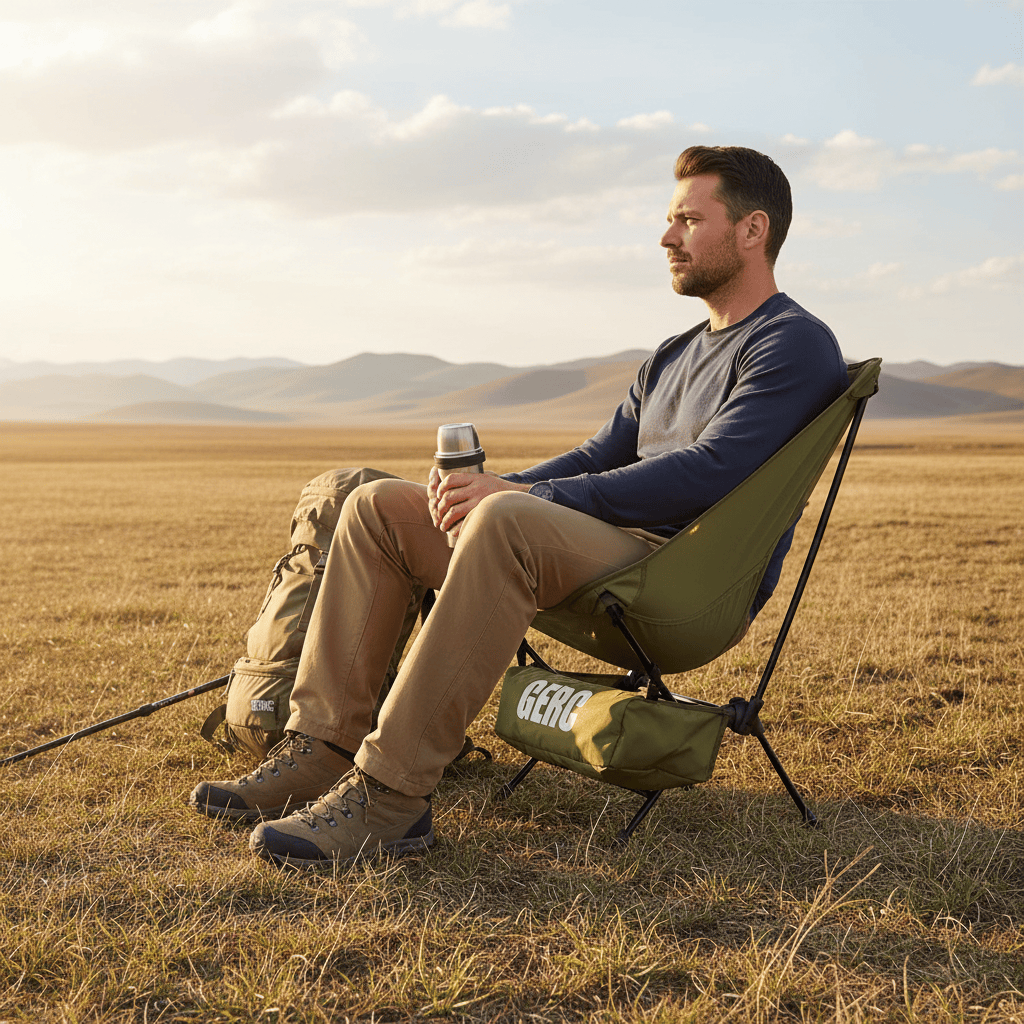 Mon Esprit Nature Chaise de camping pliable - PeakPulse